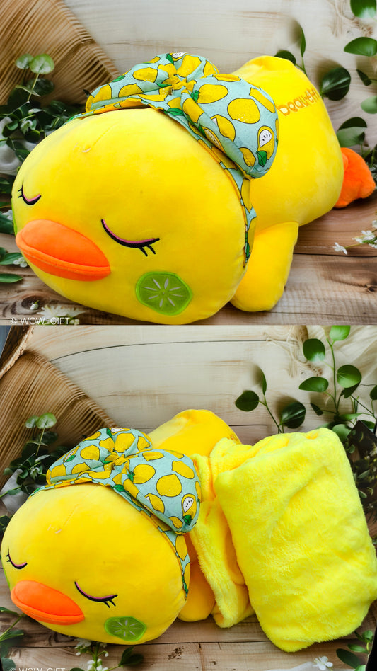 Sleeping Duck with Blanket