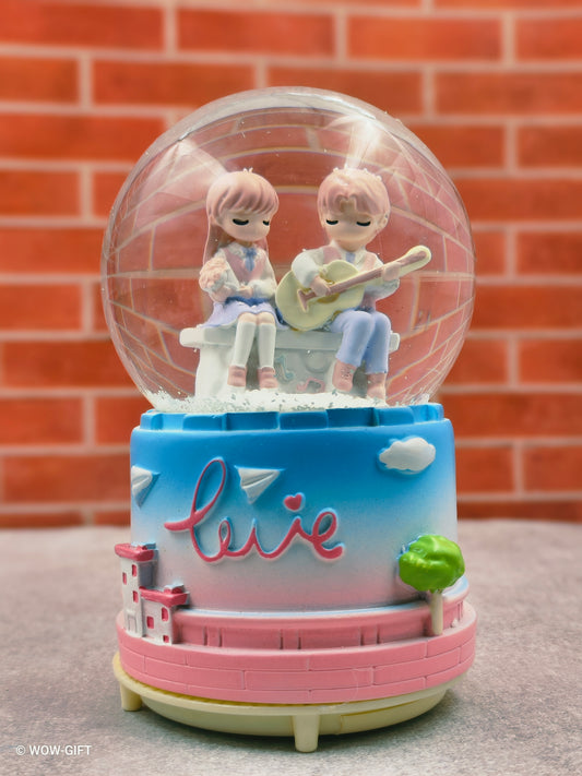 Water Dome with Light, Music and Rotating water