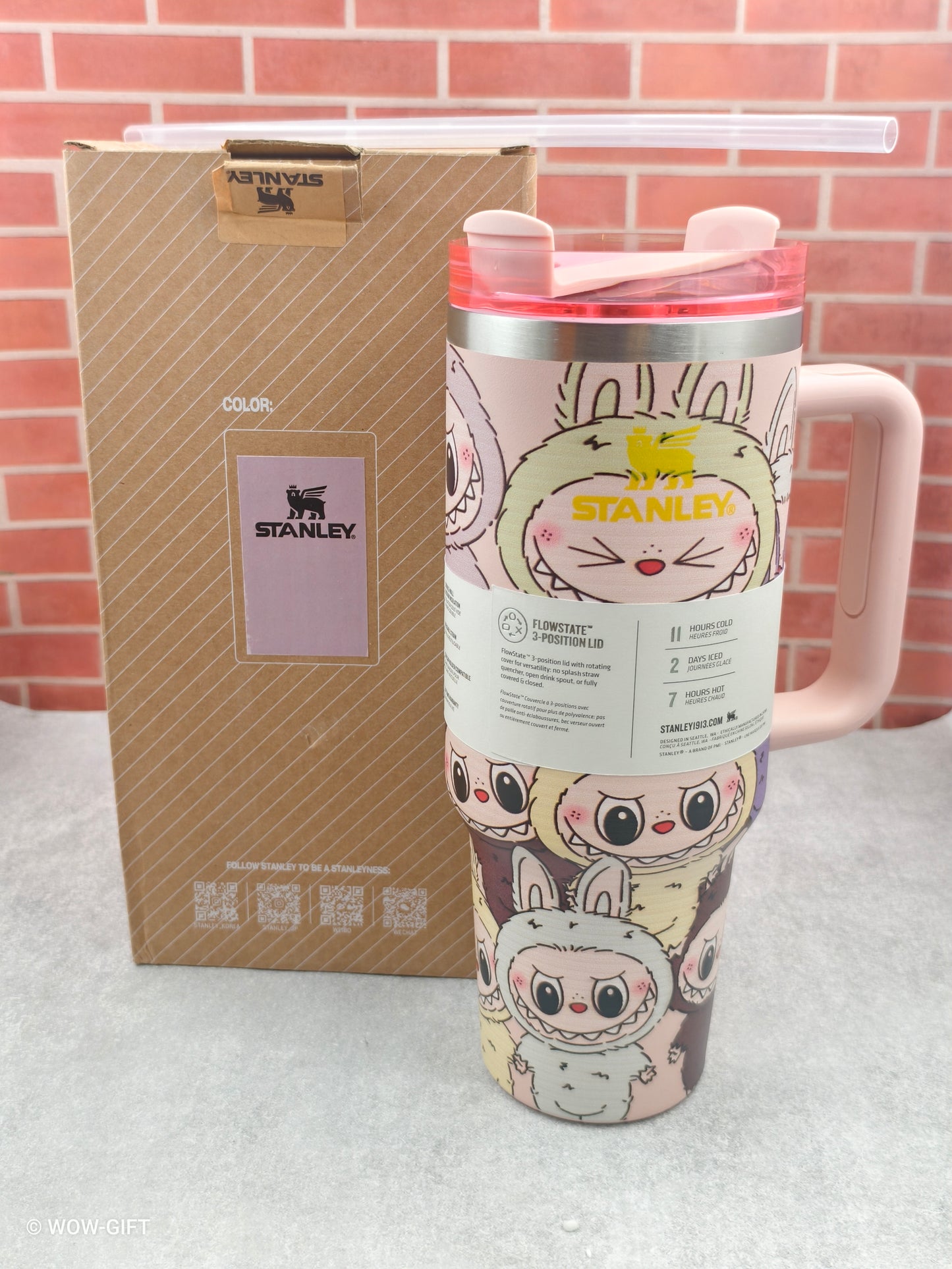 Stanley Labubu Jar Pink