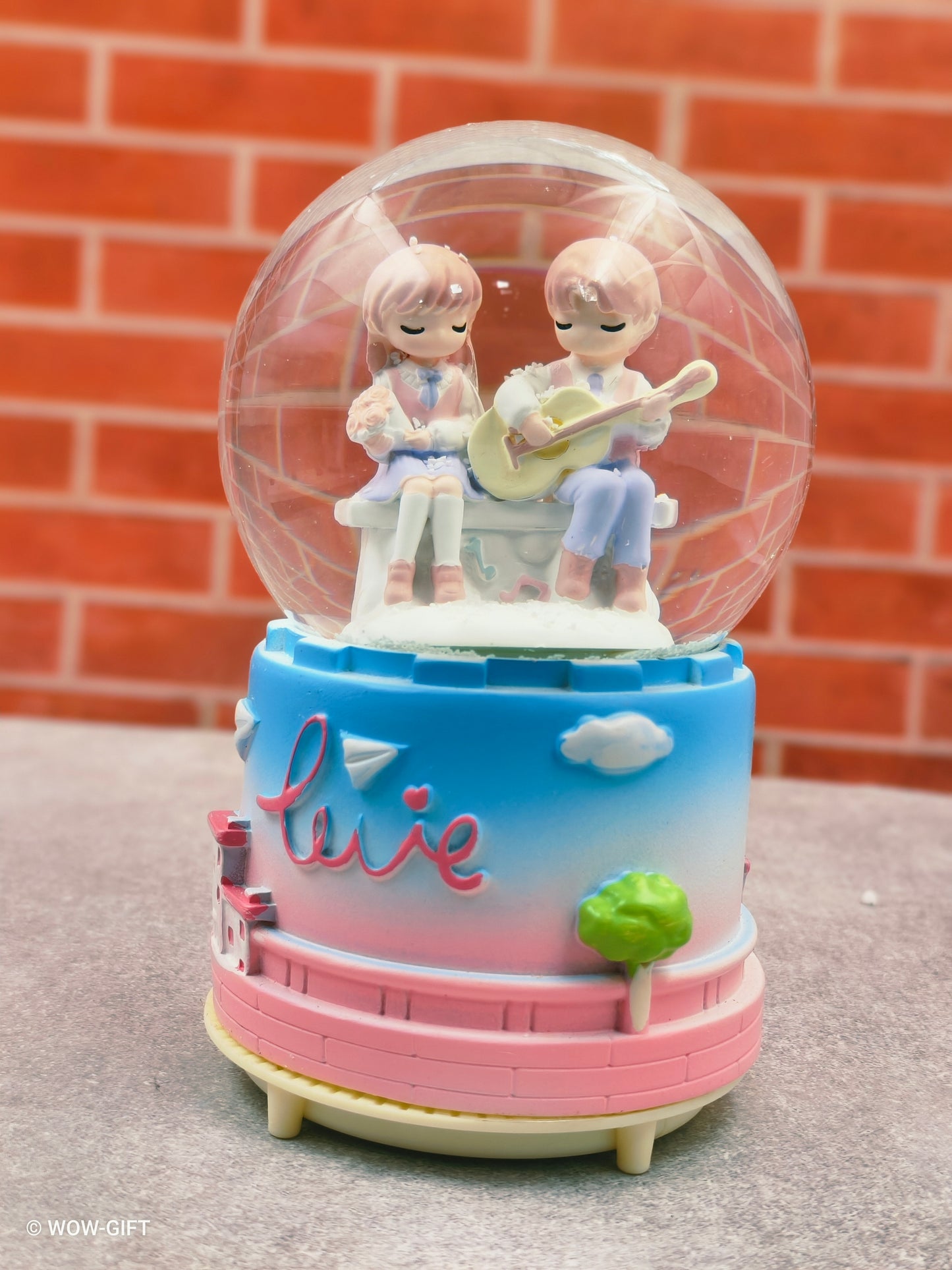 Water Dome with Light Music and Rotating water