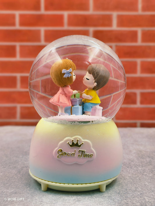 Water Dome with Light Music and Rotating water
