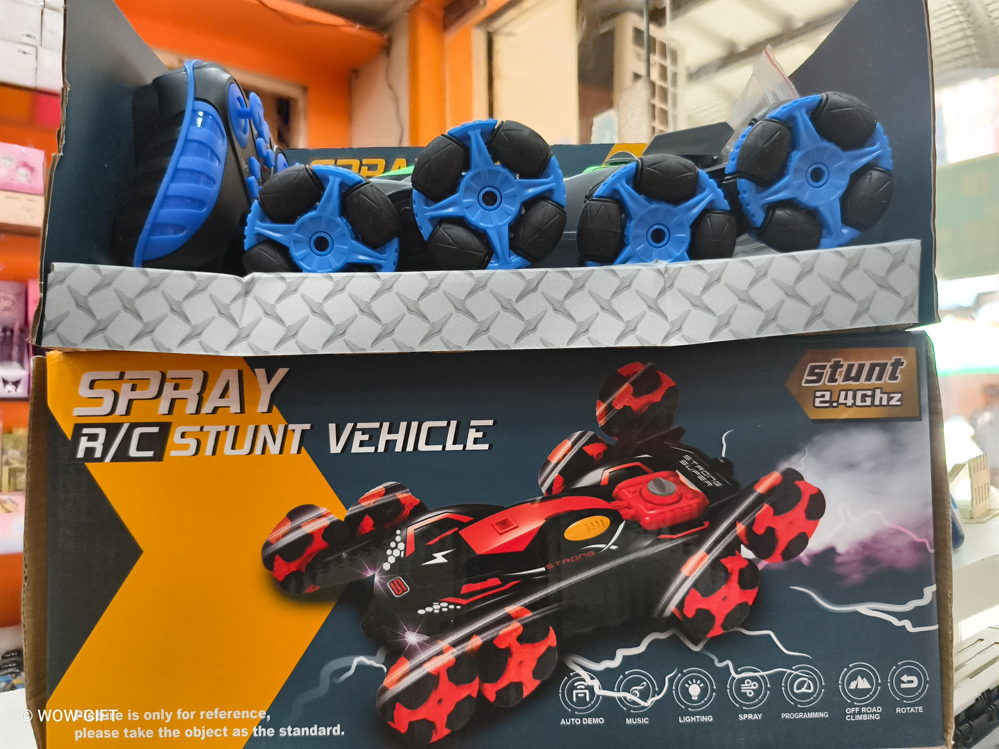 Spray R/C Stunt Vechile