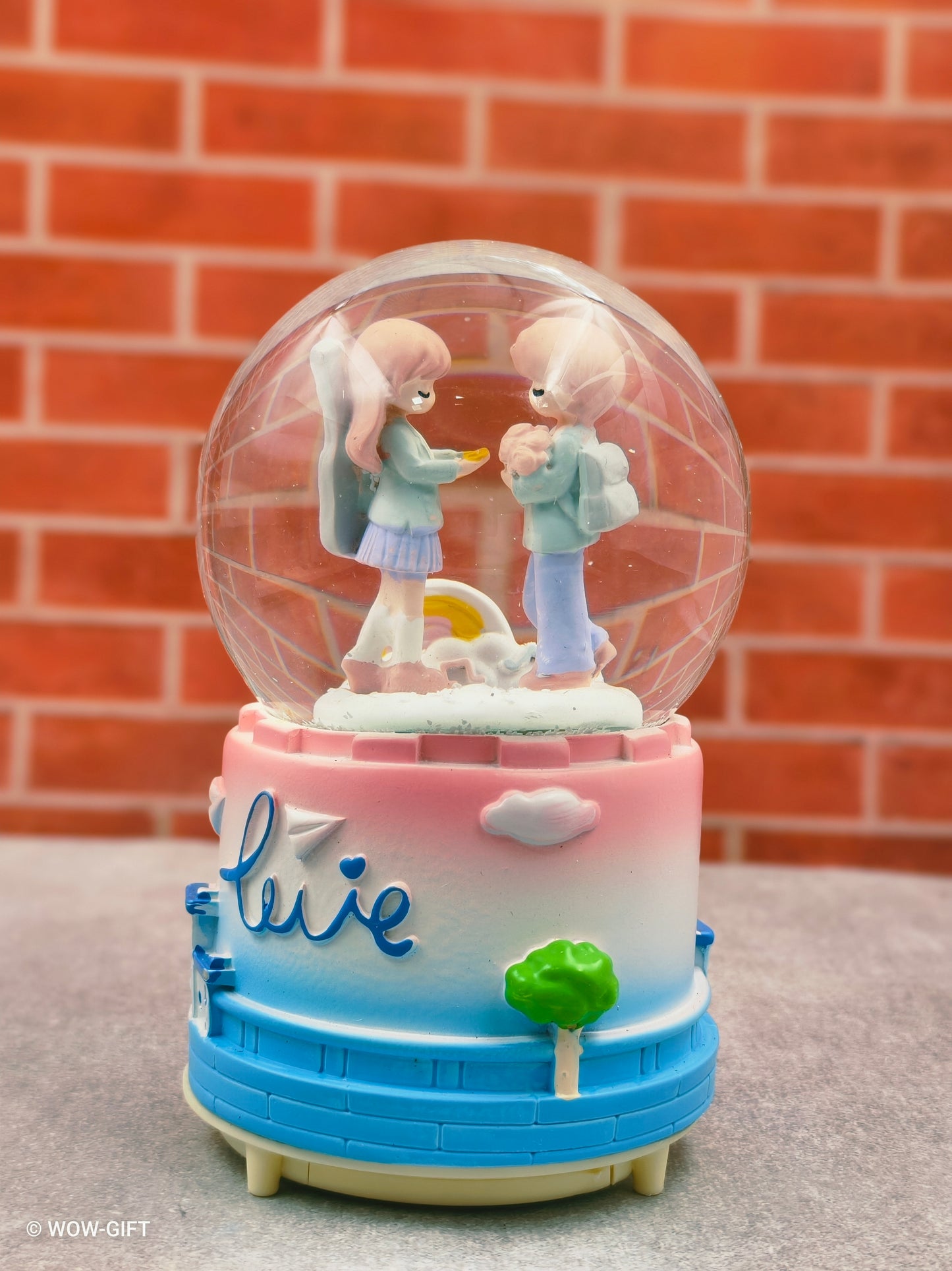 Water Dome with Light Music and Rotating water