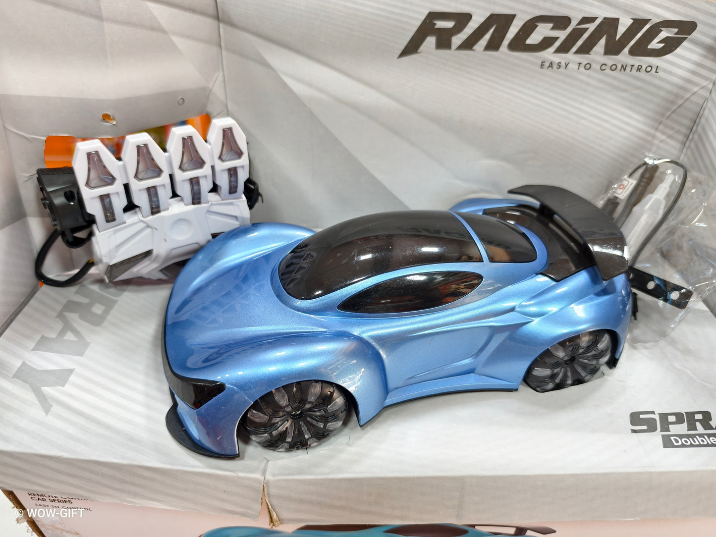 Remote control Double spray Multi purpose Racing Car